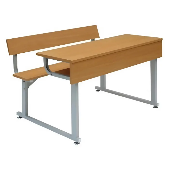 Bàn Ghế Học Sinh Liền Bàn Khung Sắt Chắc Chắn - BGHS25