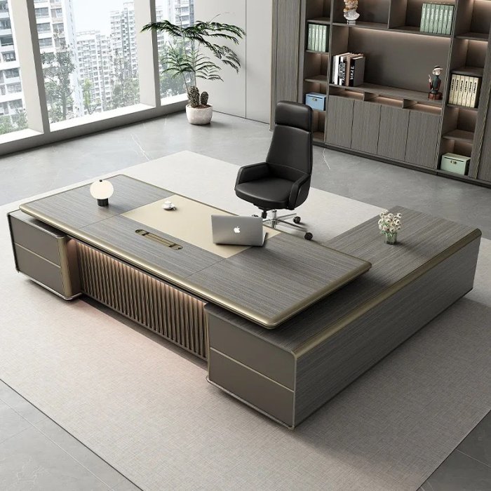Bàn Giám Đốc Văn Phòng Chữ L 2 Hộc - BGĐ48