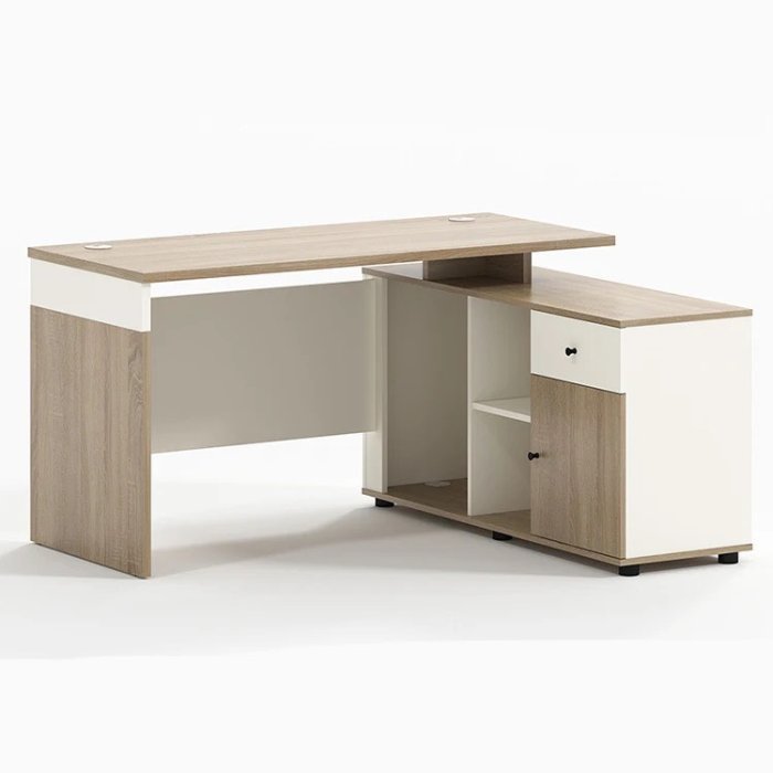 Bàn Giám Đốc Văn Phòng Góc L 1m4 x 1m2 - BGĐ23