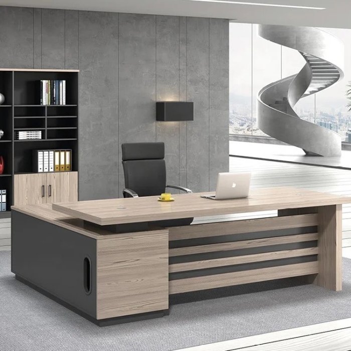 Bàn Giám Đốc Góc L Thanh Lịch - BGĐ55