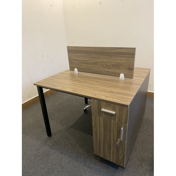 Cụm Bàn Làm Việc Gỗ MDF 2 Người - BC47