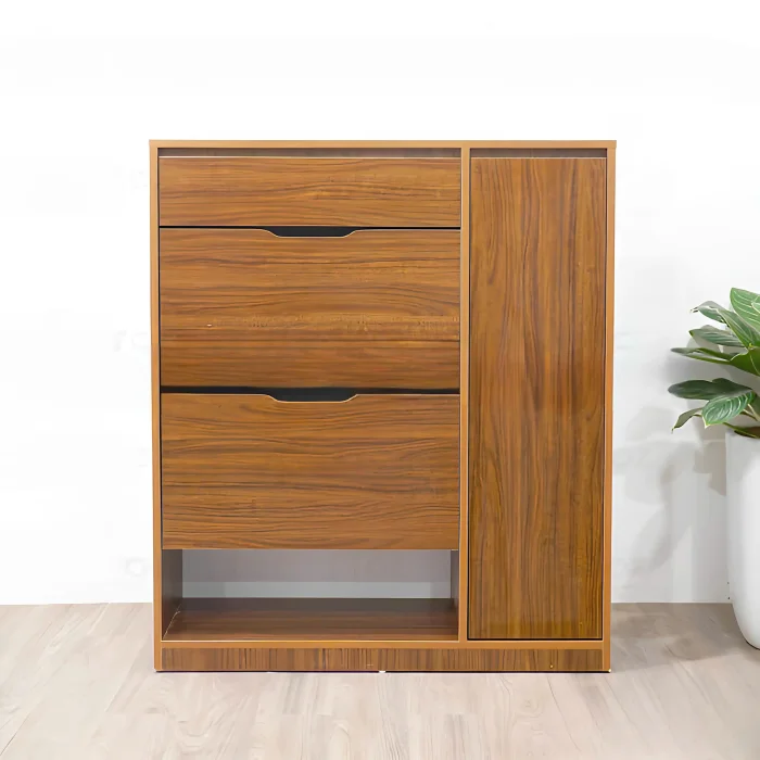 Kệ Để Giày 3 Cánh Lật Hiện Đại - KGD27