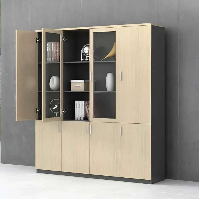 Tủ Tài Liệu 4 Cánh Kính Đa Năng - THS195